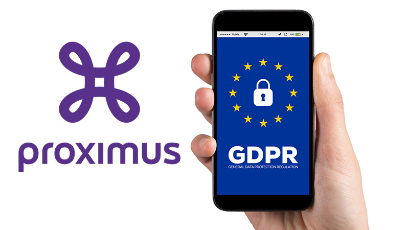 plainte proximus telesign GDPR